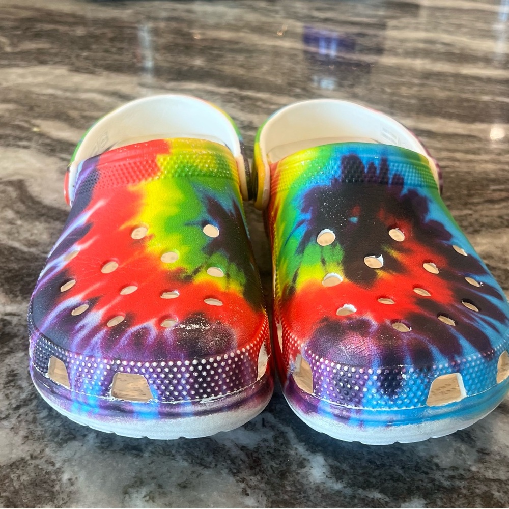 COPY - Tie Dye CROCS